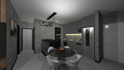 Apartamento Concreto & Preto — Morumbi — residencial, imagem 2