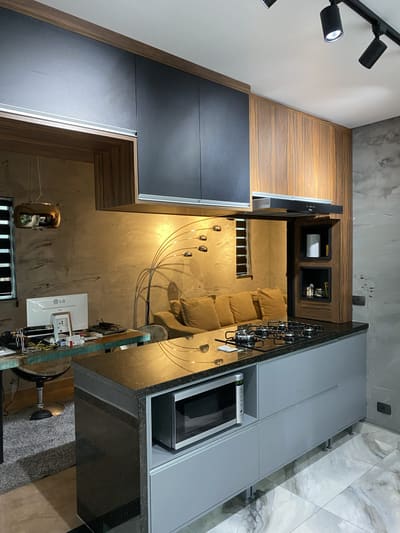 Apartamento Integrado — Living & Cozinha — residencial, imagem 7