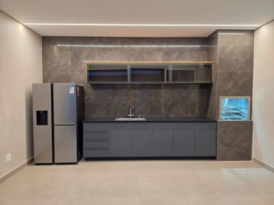 Área Gourmet — Antes & Depois — cozinhas, imagem 1