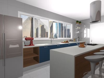 Cozinha Azul & Freijó — cozinhas, imagem 3