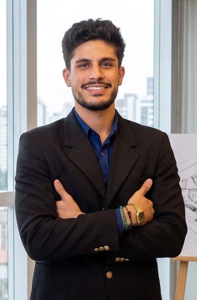 Wesley Martins, arquiteto e urbanista responsável pela WM Arquitetura & Design