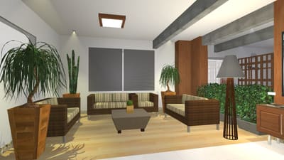 Hall Social — Edifício Zona Norte — comercial, imagem 3