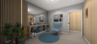 Hall Social – Edifício Zona Norte – comercial, imagem 8