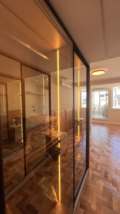 Ambiente residencial projetado pela WM Arquitetura & Design