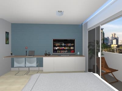 Studio Compacto — Vista Urbana — residencial, imagem 1